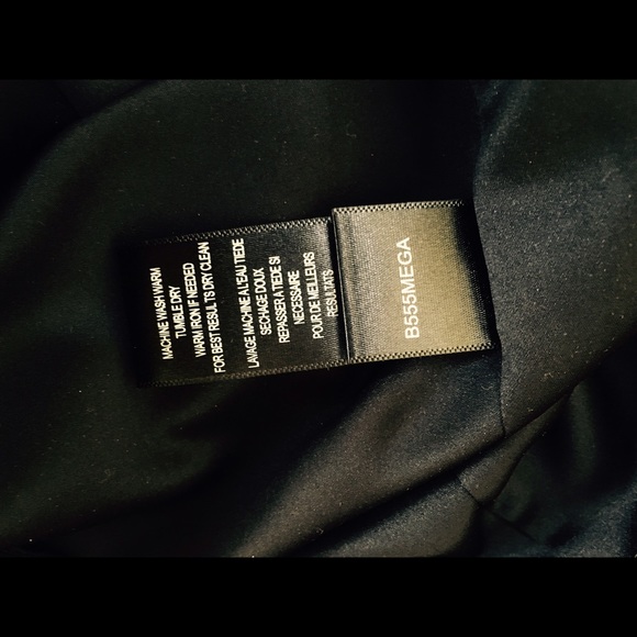 BCBG Paris Cocktail Mini Empire Waist Black Layered Rosette Bust Strapless Sz. 4 - Picture 5 of 8